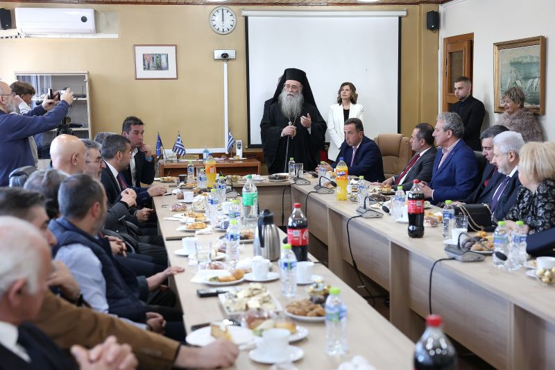 Πρωτοχρονιά στην Ιερά Μητρόπολη Δράμας